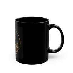 Faith & Hustle Black Mug — Inspirational Christian Coffee Cup (11oz, 15oz)