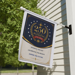 Garden Banner - 250 Years of Blessing Commemorative House Flag (1776–2026)