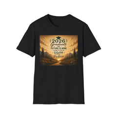 2026 Graduate T-Shirt - "The Future Is Mine" Motivational Graduation Tee