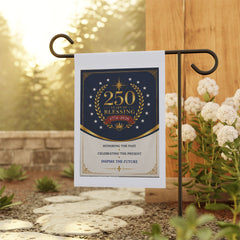 Garden Banner - 250 Years of Blessing Commemorative House Flag (1776–2026)