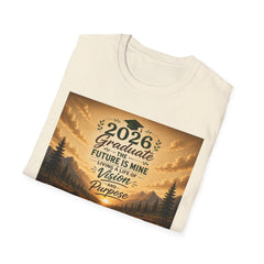 2026 Graduate T-Shirt - "The Future Is Mine" Motivational Graduation Tee