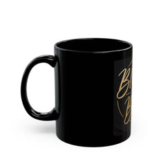Blessed and Busy Black Mug — Inspirational Coffee Cup for Busy Moms & Entrepreneurs (11oz/15oz)