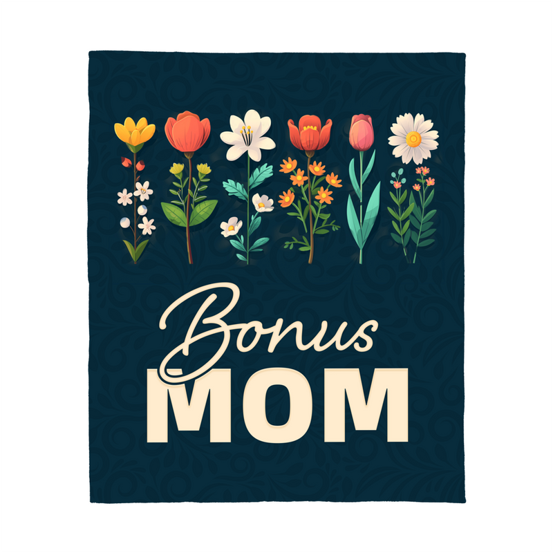 Bonus Mom – Jersey Fleece Blanket